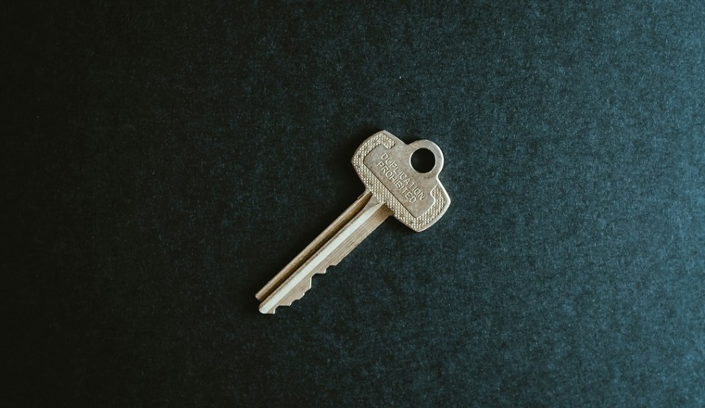 A key